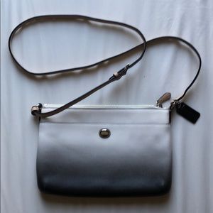 Ombré Coach Shoulder Bag
